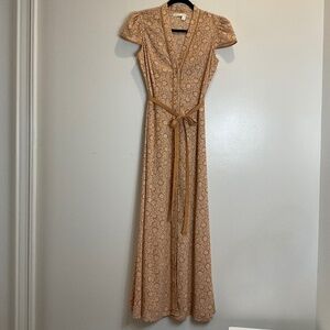 Chelsea & Violet V-Neck Button Up Dress